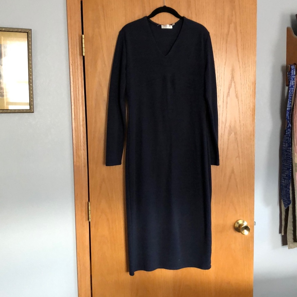 Knit midi dress